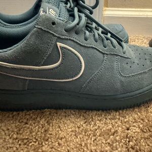 Size 12 - Nike Air Force 1 '07 LV8 Low Noise Aqua